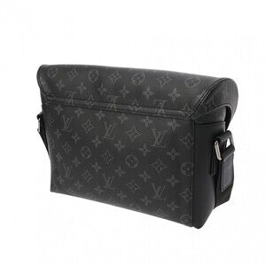 Louis Vuitton Black Voyage Monogram Shoulder Messenger Eclipse Bag